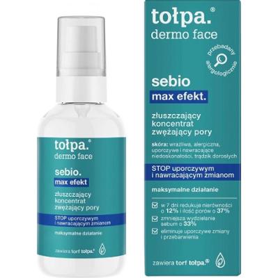 tołpa. sebio max efekt. złuszczający koncentrat zwężający pory, 75 ml