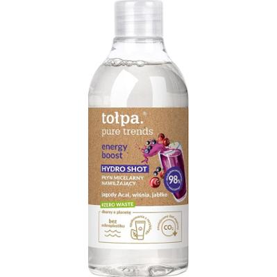 tołpa. energy boost płyn micelarny nawilżający, 400 ml