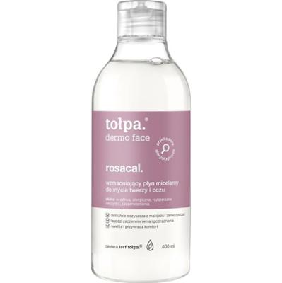 tołpa. rosacal. wzmacniający płyn miceralny do mycia twarzy i oczu,  400 ml