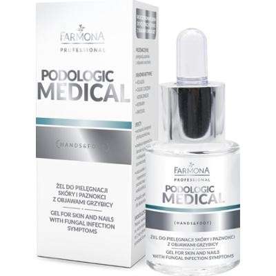 Żel do pielęgnacji skóry i paznokci z grzybicą - Farmona Podologic Medical - 15 ml