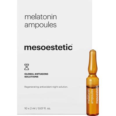 Ampułki regenerujące na noc Mesoestetic Melatonin Ampoules (10 x 2 ml)