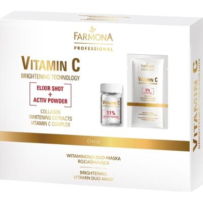 Witaminowa Duo-maska rozjaśniająca - Farmona Vitamin C
