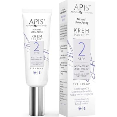 Krem pod oczy - STEP 2 Wygładzenie Soft Focus - Apis Natural Slow Aging - 15 ml