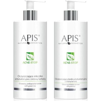 Zestaw kosmetyków do demakijażu Apis Acne-Stop skóra trądzikowa
