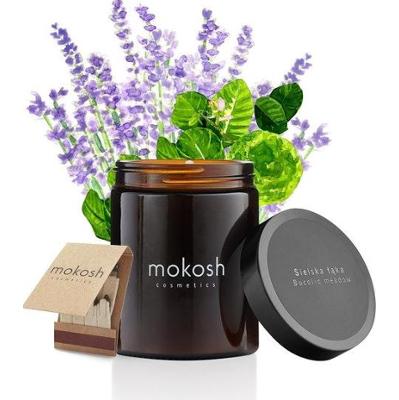 Roślinna świeca sojowa Sielska łąka Mokosh 140 g