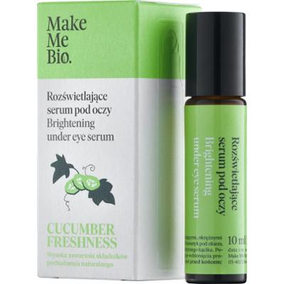 Rozświetlające serum pod oczy (roller) - Make Me Bio - Cucumber Freshness - 10 ml