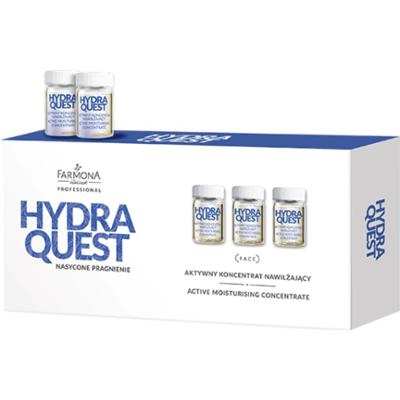 Aktywny koncentrat nawilżający - Farmona Hydra Quest - 10 x 5 ml