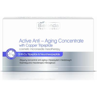 Bielenda Aktywny koncentrat anti-aging z tripeptydem miedziowym 10x3ml