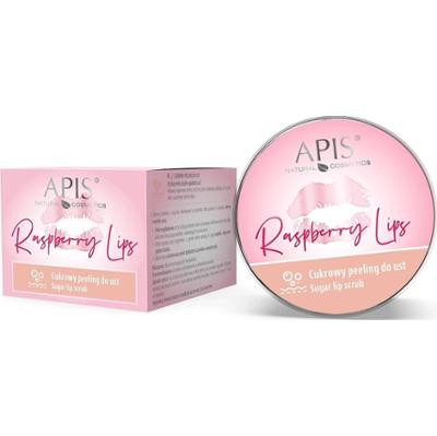 Cukrowy peeling do ust - Apis Raspberry Lips - 10 ml