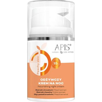 Odżywczy krem na noc - Apis Peachy Skin - 50 ml