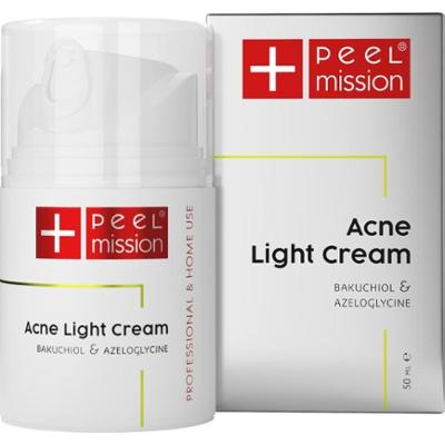 Krem do skóry z trądzikiem pospolitym i różowatym - Peel Mission - Acne Light Cream - 50 ml