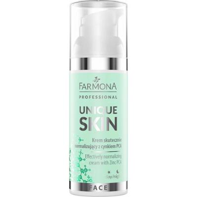 Krem skutecznie normalizujący z cynkiem PCA - Farmona Unique Skin - 50ml