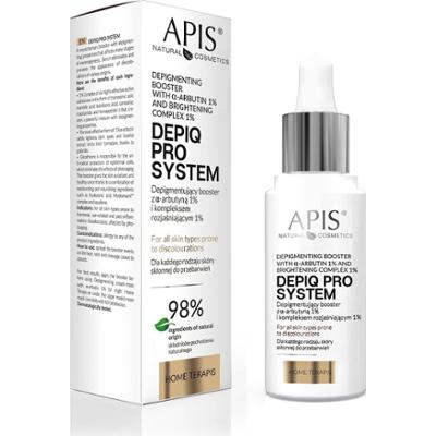 Depigmentujący booster z alfa-arbutyną 1% - Apis Depiq Pro System - 30 ml