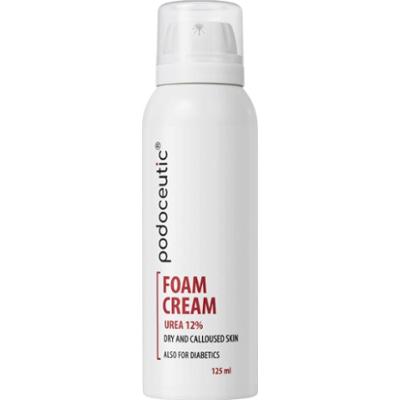 Krem w piance do stóp dla skóry suchej i zrogowaciałej - Podoceutic - mocznik 12% - 125 ml