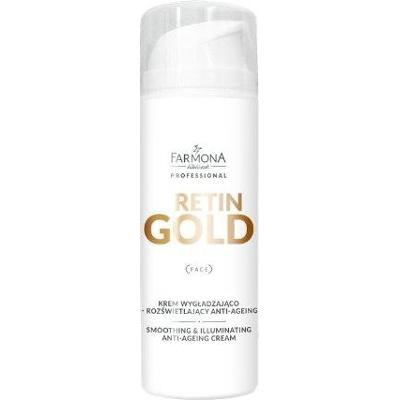 Krem wygładzająco - rozświetlający anti age Farmona Retin Gold 150ml