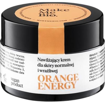 Nawilżający krem dla skóry normalnej i wrażliwej - Make Me Bio - Baby Orange Energy - 30 ml