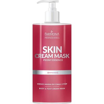 Kremo-maska do ciała i stóp - Farmona Professional - Skin Cream Mask Peony Essence - 500 ml
