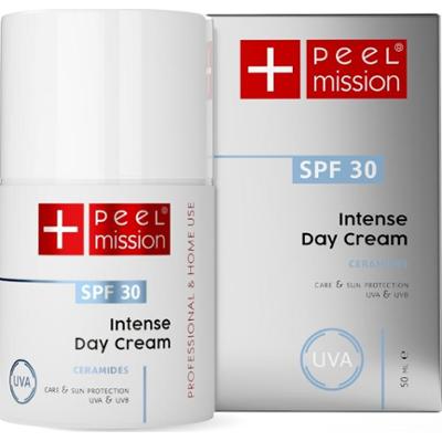 Krem na dzień z ceramidami - skóra sucha i dojrzała - filtry SPF 30 - Peel Mission - Intense - Day Cream SPF30 Ceramides - 50 ml