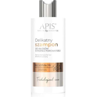 Delikatny szampon do włosów o różnej porowatości Apis Trichological Care 300 ml