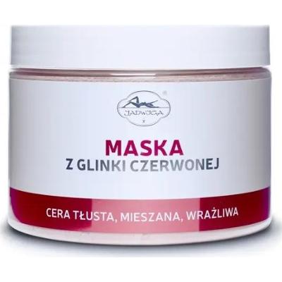 Jadwiga Saipan Maska z Glinki Czerwonej 500 ml