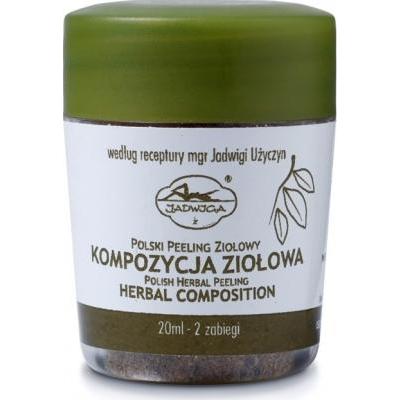 Jadwiga Polski Peeling Ziołowy - kompozycja ziołowa 20 ml