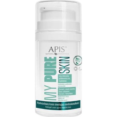 Hydrożelowy krem niwelujący niedoskonałości - Apis My Pure Skin - 50 ml