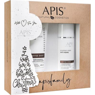 Zestaw Apis COFFEE SHOT Bioaktywna maska i Krem anti-aging