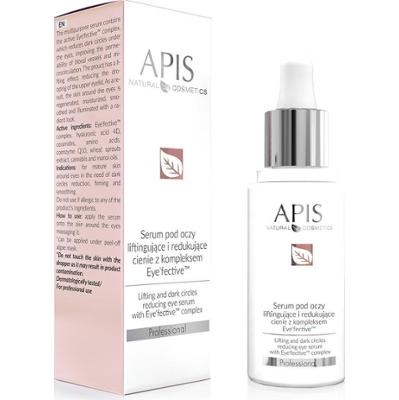 Serum pod oczy liftingujące i redukujące cienie Apis z kompleksem Eye’fective 30 ml