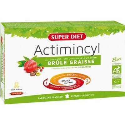 Super Diet Actimincyl Fat Burner Spalanie tłuszczu 20 x 15 ml