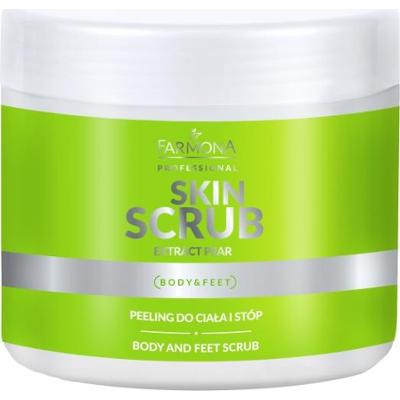 Peeling do ciała i stóp - Farmona Professional - Skin Scrub Pear Extract - 500 g