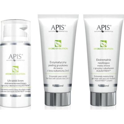 Zestaw kosmetyków Apis Hydro Evolution krem, peeling enzymatyczny, maska żelowa