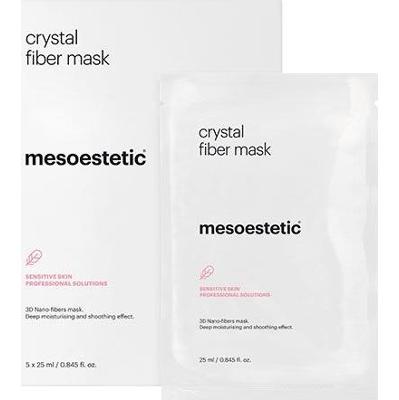 Mesoestetic Post Peel Crystal Fiber Mask - żelowa maska w płacie (5 x 25 ml)