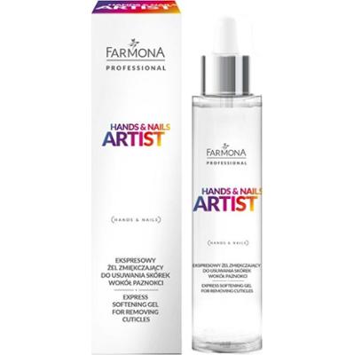 Ekspresowy żel zmiękczający do usuwania skórek wokół paznokci Farmona Hands & Nails Artist 50ml