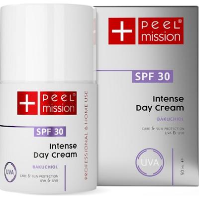 Krem na dzień z bakuchiolem - skóra dojrzała i trądzik - filtry SPF 30 - Peel Mission - Intense - Day Cream SPF30 Bakuchiol - 50 ml