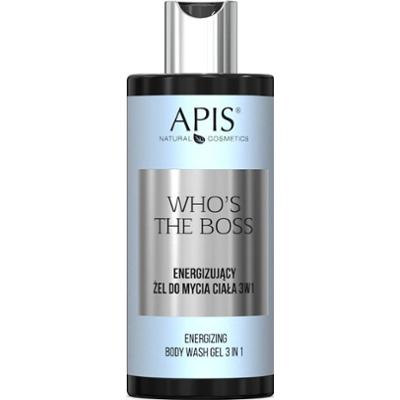 Energizujący żel do mycia ciała 3 w 1 Apis Who's the Boss 300 ml