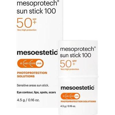 Ochronny sztyft przeciwsłoneczny SPF 50+ - Mesoestetic Mesoprotech Sun Protective Repairing Stick 100 - 4,5 g