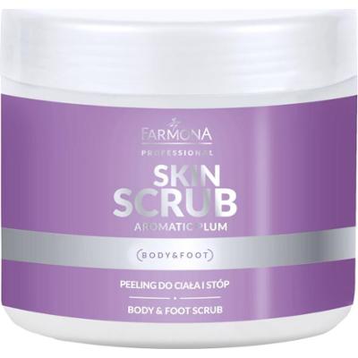 Peeling do ciała i stóp - Farmona Profesional - Skin Scrub Aromatic Plum - 500 g