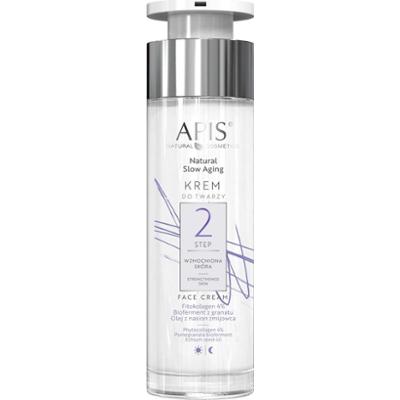 Krem do twarzy - STEP 2 Wzmocniona skóra - Apis Natural Slow Aging - 50 ml