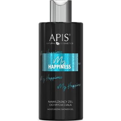 Nawilżający żel do mycia ciała i pod prysznic - Apis My Happiness - 300 ml