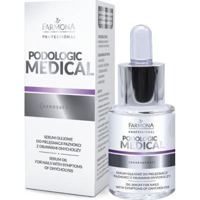 Serum olejowe do pielęgnacji paznokci z onycholizą - Farmona Podologic Medical - 15 ml