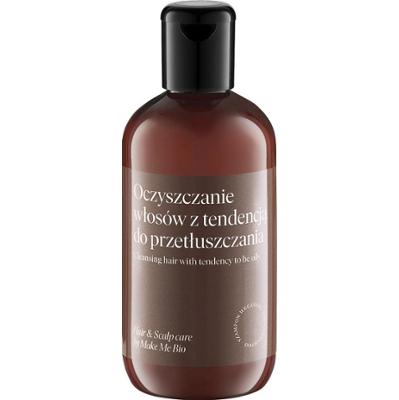 Delikatnie pieniący się szampon do włosów z tendencją do przetłuszczania - Make Me Bio - Hair and Scalp Care - 250 ml