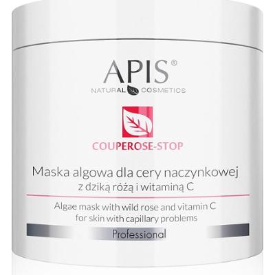 Maska algowa na naczynka z dziką różą i witaminą C - Apis Couperose-Stop - 200 g