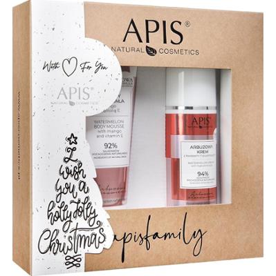 Zestaw Apis ARBUZOWE ORZEŹWIENIE Nawilżający krem do twarzy i mus do ciała