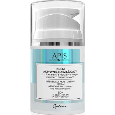 Krem aktywnie nawilżający Apis Optima z minerałami z Morza Martwego i kwasem hialuronowym 50 ml