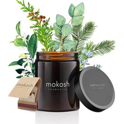 Roślinna świeca sojowa Jodłowy bór Mokosh 140 g