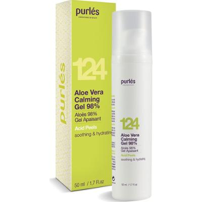 Purles 124 Aloe Vera Calming Gel Kojący Żel Aloesowy 98% 50 ml