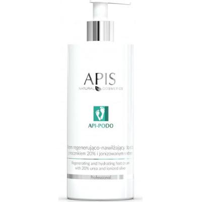 Krem regenerująco-nawilżający do stóp z mocznikiem 20% i jonizowanym srebrem Apis API-PODO 500 ml