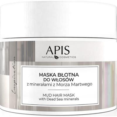 Maska błotna do włosów z minerałami z Morza Martwego Apis Inspiration