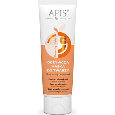 Odżywcza maska do twarzy - Apis Peachy Skin - 100 ml