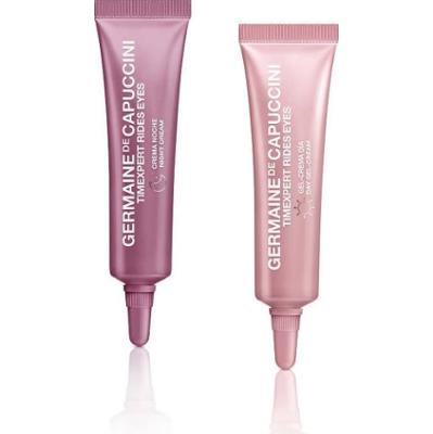 Kremy przeciwzmarszczkowe pod oczy na dzień i na noc Germaine de Capuccini TIMEXPERT RIDES EYES 2 x 10 ml